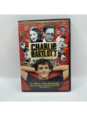 Charlie Bartlett 2007 DVD Anton Yelchin Robert Downey Jr Comedy MGM R Fullscreen